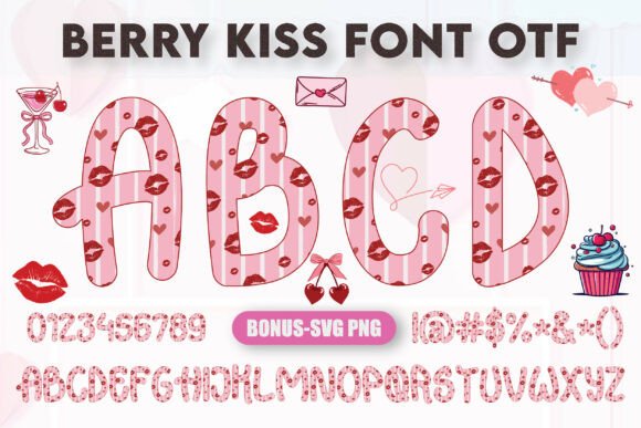 Berry Kiss: The Sweet Script Font for Modern Creatives