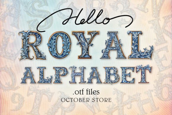 Blue Royal Alphabet: Crafting a Legacy of Luxury