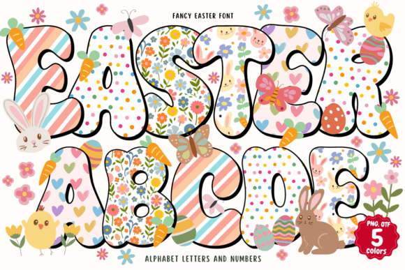 Celebrate Spring with the Whimsical Fancy Easter Typeface