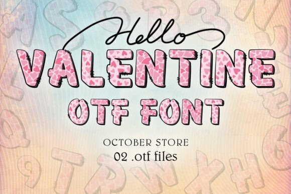 Crafting Romance: The Valentine Alphabet Love Heart