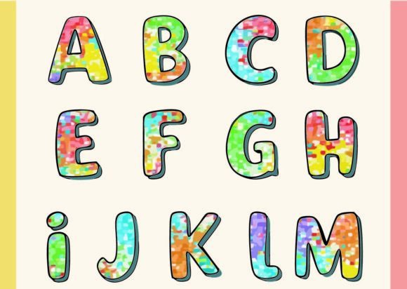 Discover Elliana: A Color Font That Turns Every Letter into Art