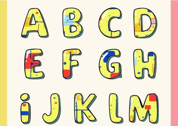 Elaina: The Colorful Font That Feels Like a Painting