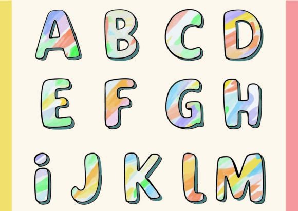 Eva: A Color Font That Turns Every Letter Into a Mini Masterpiece