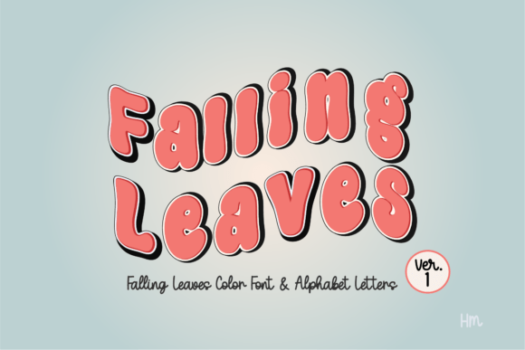 Falling Leaves Orange: A Typeface That Radiates Warmth and Personality