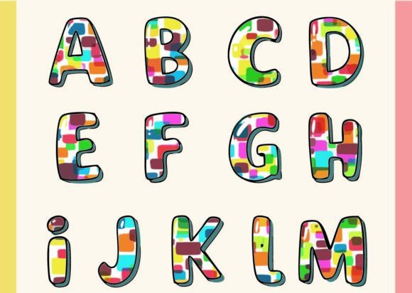 Kaylee: A Color Font That Turns Every Letter into Art