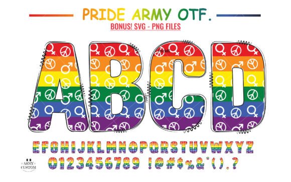 Love Pride Army: Infusing Heartfelt Design with Bold Typography