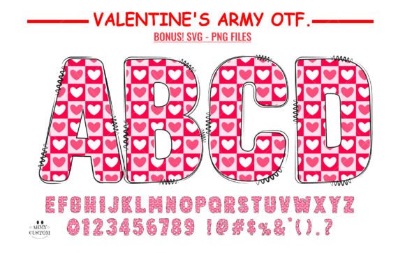Love Valentine's Heart: A Typeface That Speaks in Doodles