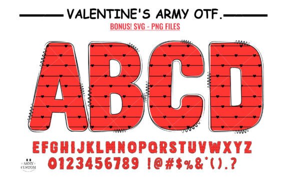 Love Valentine's Little Heart: A Typeface for Sentimental Design