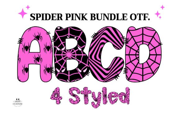 Spiderpink Eyes: The Playfully Edgy Typeface for Bold Branding