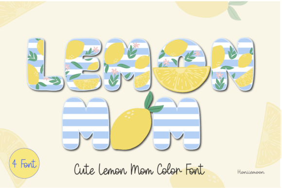 The Cheerful, Citrus-Kissed Font for Summer Designs