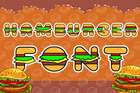 The Hamburger Font: A Playful Typeface for Food & Creative Projects